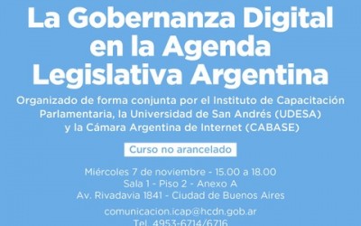 La Gobernanza Digital en la Agenda Legislativa Argentina