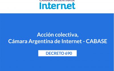 Acción colectiva, Cámara Argentina de Internet – CABASE